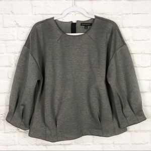 Banana Republic Scuba Knit Ponte Voluminous Blouse